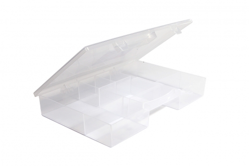 Ящик пластиковый с крышкой, для мелких предметов Diy Mix 