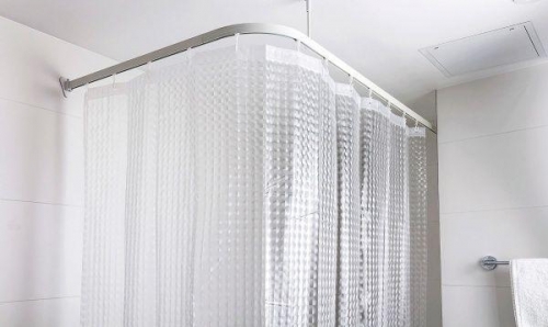 Штора для ванной комнаты tatkraft waterfall 3d 180х180 материал peva (водопад) 17429