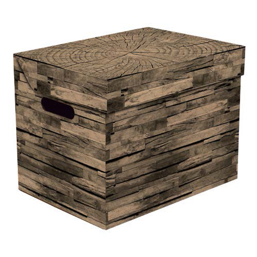 Ящик для хранения картонный ONE дерево 2437.10
