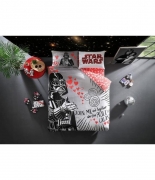 Комплект постельного белья Tac ранфорс Disney Star Wars Valentin евро
