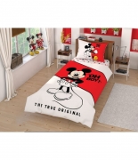 Комплект постельного белья Tac Disney Mickey Cek подростковое