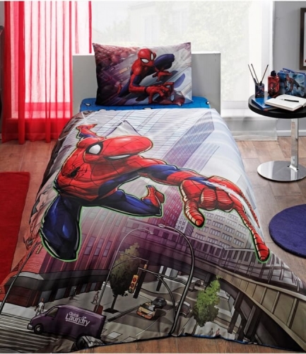 Комплект постельного белья Tac Disney SpiderMan Action подростковое