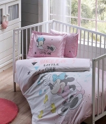 Комплект постельного белья Tac Disney Minnie Bubble Baby младенцам