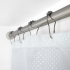 Шторка тканевая для ванной комнаты grain с металлическими кольцами. размер 180*180 17344