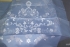Комплект постельного белья Tac сатин Anissa V03 mavi евро голубой