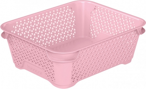 Ящик для хранения mini basket А-6 розовый 373.1