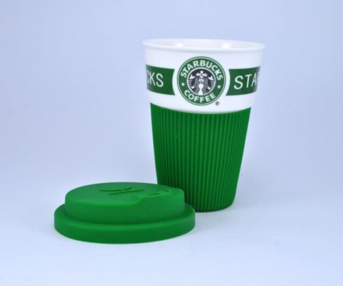 Чашка керамическая кружка Starbucks Green