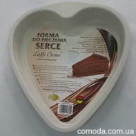 Форма для выпечки "Сердце" с антипригарным покрытием "Caffe Creme"