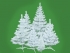 Искусственная елка E-elka Новогодняя Белая