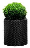 Горшок для цветов Cylinder Planter Large, серый