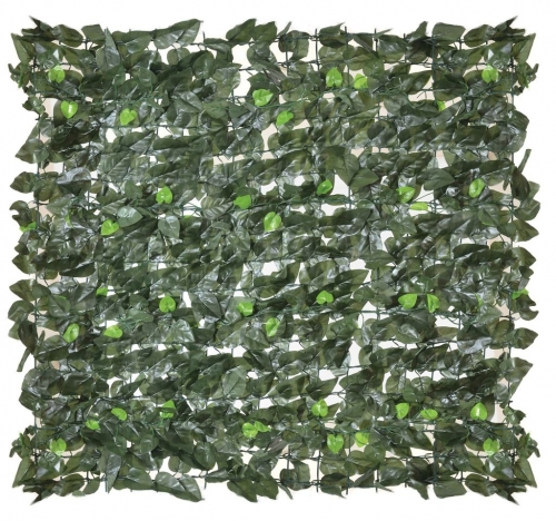 Декоративное зеленое покрытие "Молодая листва" 150х300
