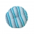 Подушка декоративная круглая Allure blue