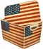 Ящик для хранения 23л Deco`s  USA flag 012437