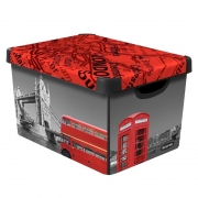 Ящик для хранения 23л Deco`s  LONDON 12291