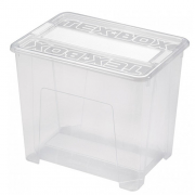 Ящик для хранения Tex-Box прозрачный 25л