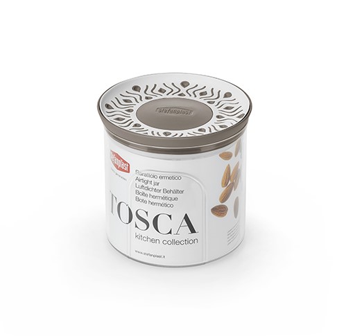 Ємність для зберігання продуктів кругла 0,7л Tosca