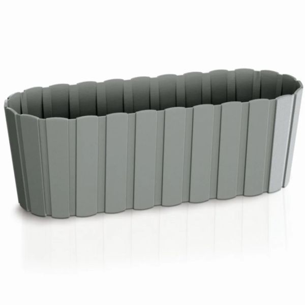 Балконний ящик Boardee Case сірий 400мм 25180-405