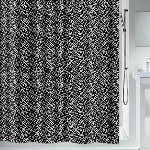 Шторка для ванної polyester LINES (10.20609)