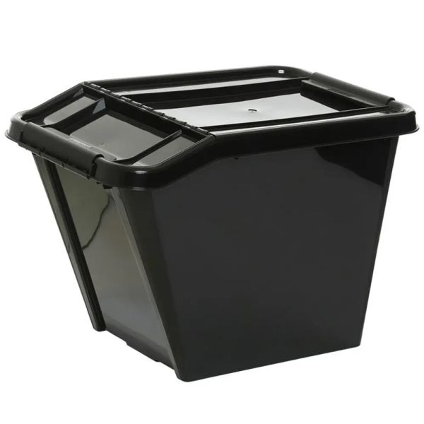 Ящик для зберігання Top store, 58 л чорний 2379