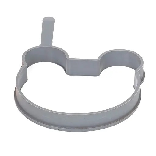 Форма силиконовая для яичницы Медведь, 12см 45005