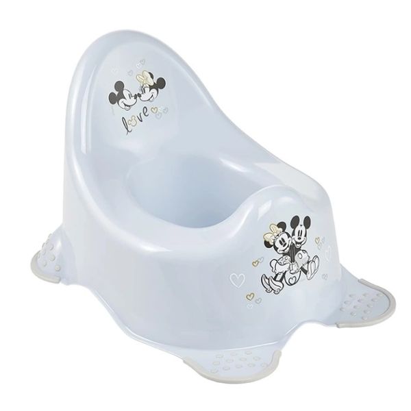 Горшок ночной Deluxe Mickey голубой 8652