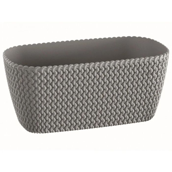 Балконний ящик Splofy Case 400мм сірий 26071-405