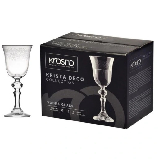 Набор рюмок для водки KRISTA DECO 50 мл, 6 шт 788753