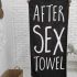 Полотенце After sex 150х70 см