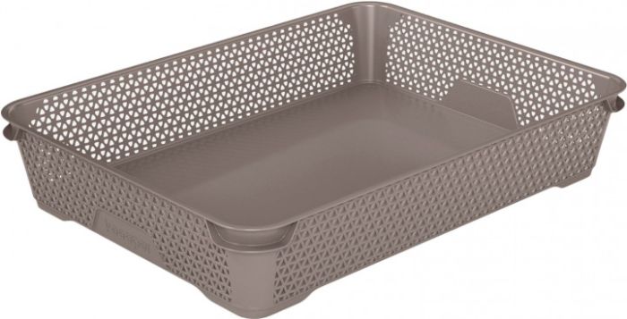 Ящик для зберігання mini basket А-4 сіро-коричневий 371.3