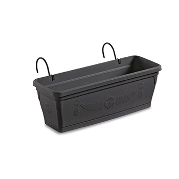 Балконний ящик з металевим кріпленням STEFANPLAST PRIMAVERA 50х18х17 см
