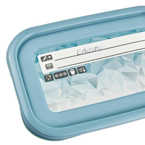 Комплект ємностей для морозилки прямокутний "Polar" (5*0,5л) 3012