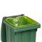 Мусорный бак с педалью STEFANPLAST BIDONE CARRELLATO 120 Л 