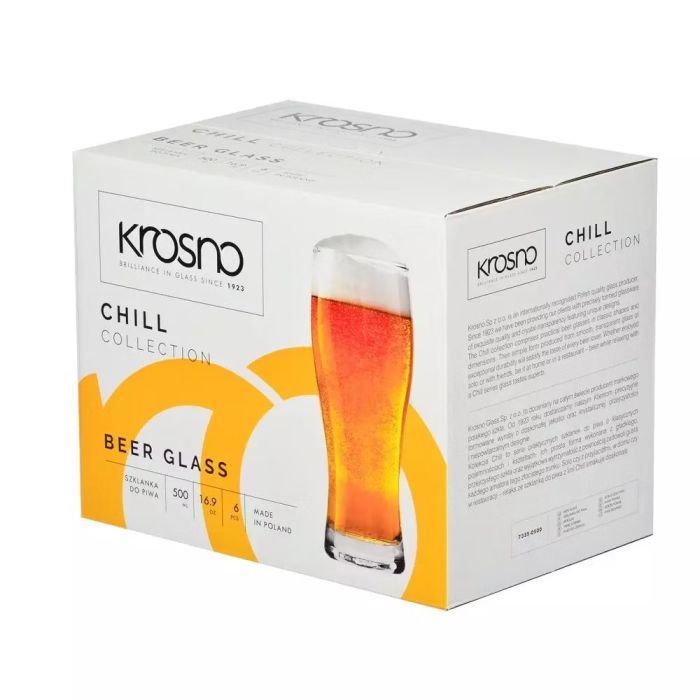 Набор келихів для пива CHILL-3   500мл, 6 шт 788227