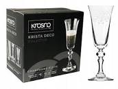 Набір келихів для шампанського KRISTA DECO 150 мл, 6 шт 788272