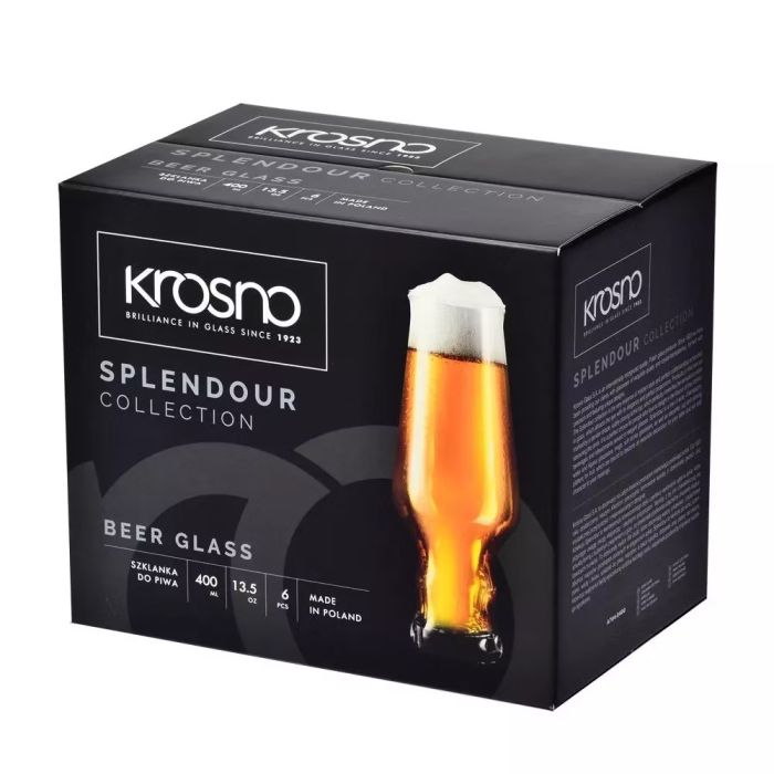 Набір келихів для пива SPLENDOUR 400 мл, 6 шт 788814