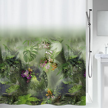 Шторка для ванної текстильна Spirella JUNGLE