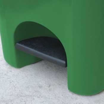 Сміттєвий бак із педаллю STEFANPLAST URBAN ECO SYSTEM 80л