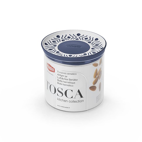 Ємність для зберігання продуктів кругла 0,7л Tosca 55401