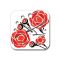 Настенные Часы Glozis Rose