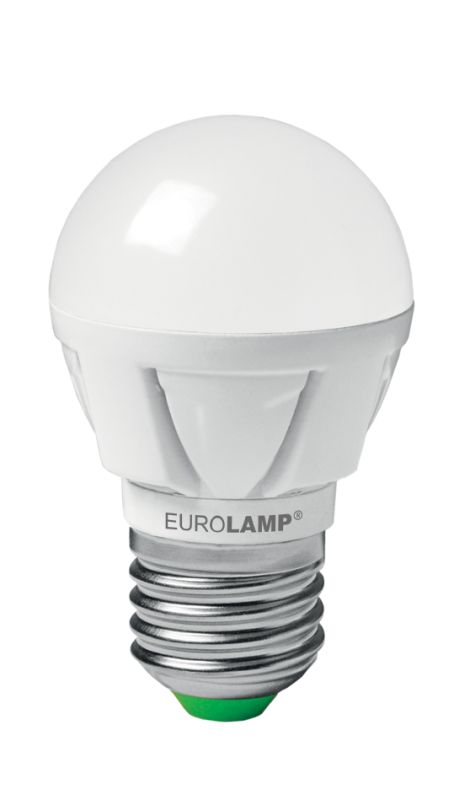 EUROLAMP LED Лампа G45 5W E27 3000K прозора