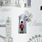 Шторка для ванной виниловая Spirella WESTMINSTER