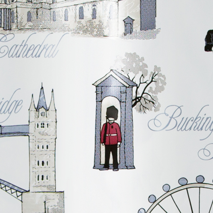 Шторка для ванной виниловая Spirella WESTMINSTER